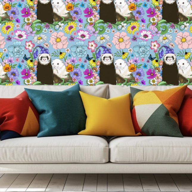 かわいいフェレットフローラ 壁紙 (クリエイターアップロード済み)