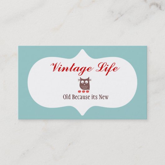 かわいいフエレガントクロウ名刺 名刺 (正面)