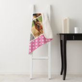 かわいいフォトコラージュのペット犬の名前 シェルパブランケット (インサイチュ)