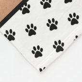 かわいいフォトコラージュのペット犬の名前 フリースブランケット (角)