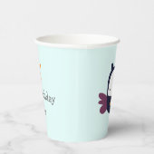 かわいいフクロウとスターパーティー 紙コップ (右)