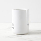 かわいいフクロウのシェフ コーヒーマグカップ (中央)