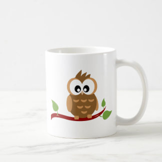 かわいいフクロウのマグ コーヒーマグカップ