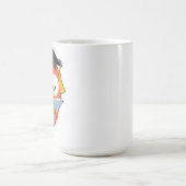 かわいいフクロウのマスコット コーヒーマグカップ (中央)