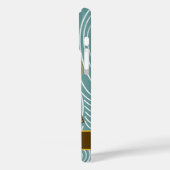 かわいいフクロウのムーアのジグザグのパターンあなたの色を選択 Case-Mate iPhoneケース (裏面 / 左)