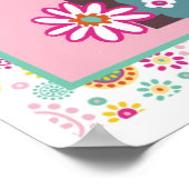 かわいいフクロウの壁掛け ポスター (角)