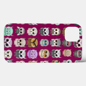 かわいいフクロウの束デザイン Case-Mate iPhoneケース (裏面 (横))