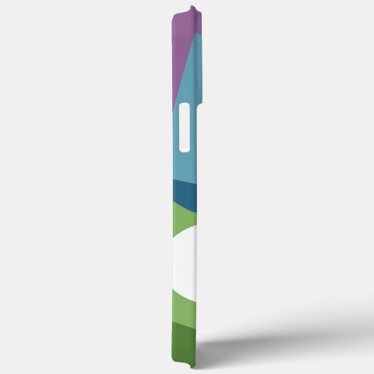 かわいいフクロウの目と名前 – カラフル Case-Mate iPhoneケース (裏面 / 右)