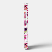 かわいいフクロウの背景のパター子供へン Case-Mate iPhoneケース (裏面 / 左)