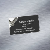 かわいいフクロウの鳥の動物,野生動物,自然ビジネス マグネット名刺 (インサイチュ)