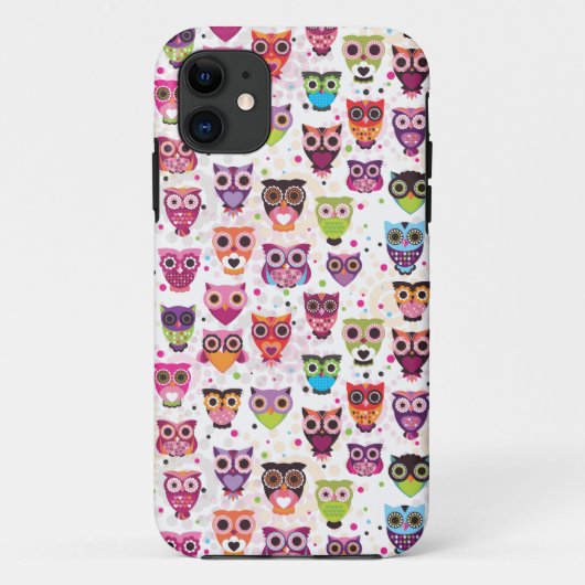 かわいいフクロウのiphone 5の場合 Case-Mate iPhoneケース (裏面)