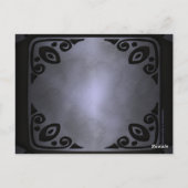 かわいいフクロウはがきWholio ポストカード (裏面)