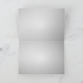 かわいいフクロウは感謝していしています サンキューカード (内部)