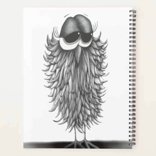 かわいいフクロウエステル プランナー手帳 (裏面)