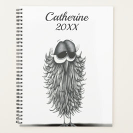 かわいいフクロウエステル プランナー手帳