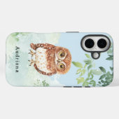 かわいいフクロウジャングル動物 Case-Mate iPhoneケース (裏面 (横))