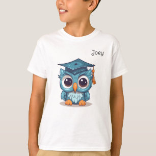 かわいいフクロウ幼稚園 Tシャツ