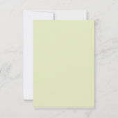 かわいいフクロウ教室バレンタインカード 招待状 (裏面)