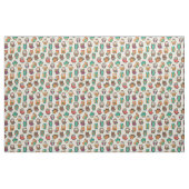 かわいいフクロウ模様 ファブリック (ファットクウォーター)