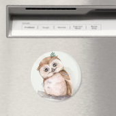 かわいいフクロウ磁石 マグネット (インサイチュ (食洗機))