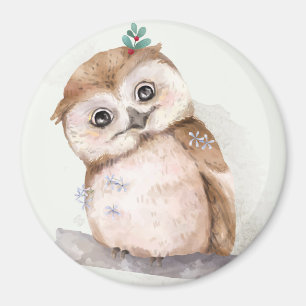 かわいいフクロウ磁石 マグネット