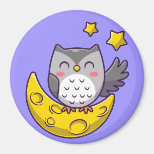 かわいいフクロウ磁石 マグネット