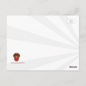 かわいいフクロウ葉書を愛する人を推測 ポストカード (裏面)