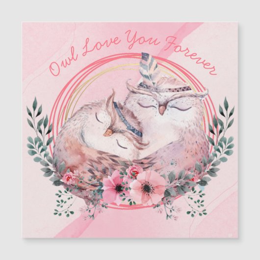 かわいいフクロウ (正面)