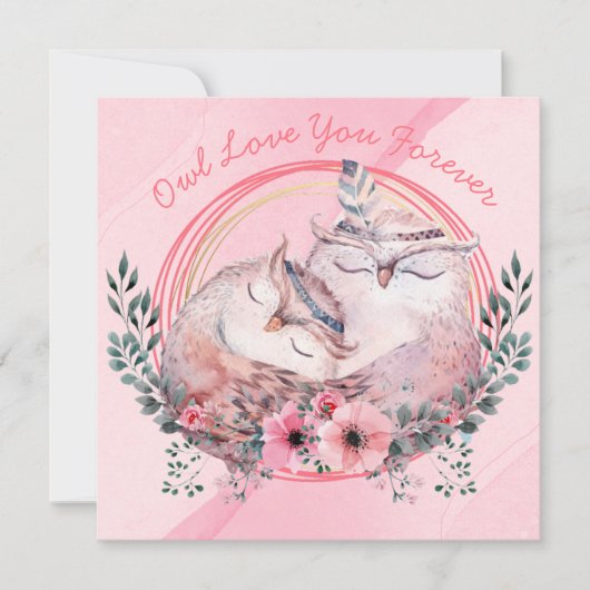 かわいいフクロウ (正面)