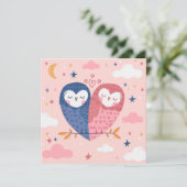 かわいいフクロウ (スタンド正面)