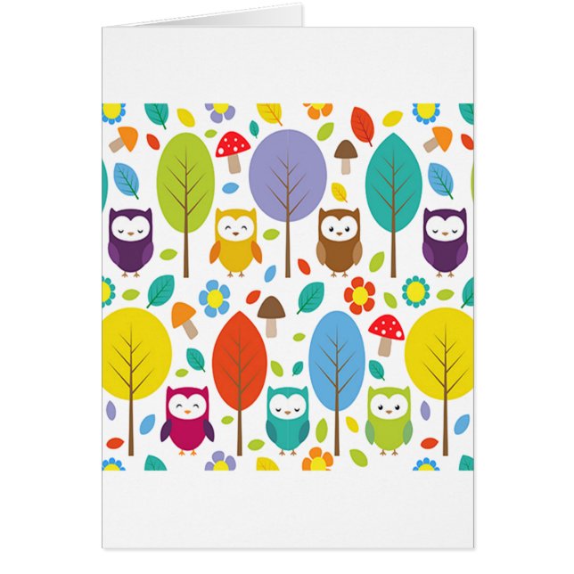 かわいいフクロウ (正面)