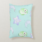 かわいいフクロウ アクセントクッション (正面(垂直))