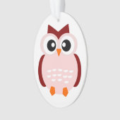 かわいいフクロウ オーナメント (正面)