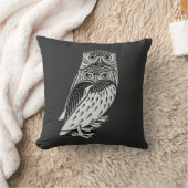かわいいフクロウ クッション (ブランケット)
