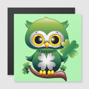 かわいいフクロウ セントパトリック カートゥーン