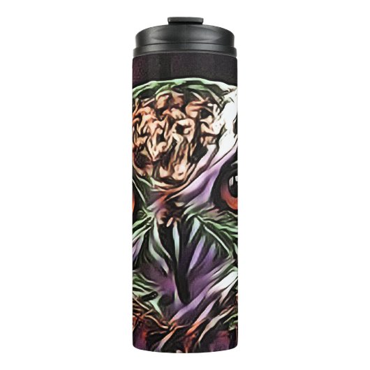 かわいいフクロウ タンブラー (正面)