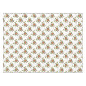 かわいいフクロウ テーブルクロス (正面(横))