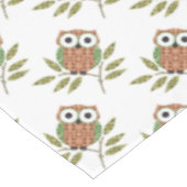 かわいいフクロウ テーブルクロス (アングル)