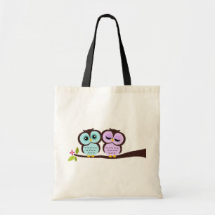 かわいいフクロウ トートバッグ