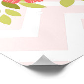 かわいいフクロウ – ピンク&パープルガールズ – 壁ポスター ポスター (角)