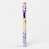 かわいいフクロウ、フクロウカラフルの柄、フクロウ、お名前 Case-Mate iPhoneケース (裏面/右)