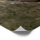 かわいいフクロウ ポスター (角)