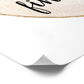 かわいいフクロウ ポスター (角)