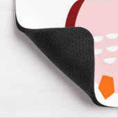 かわいいフクロウ マウスパッド (コーナー)