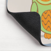 かわいいフクロウ マウスパッド (コーナー)