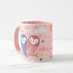 かわいいフクロウ マグカップ