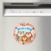 かわいいフクロウ マグネット (インサイチュ (食洗機))