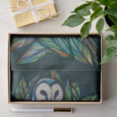 かわいいフクロウ 薄葉紙 (ギフト)