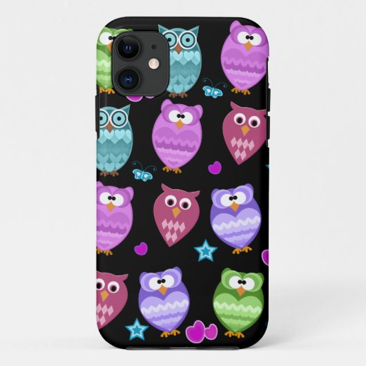 かわいいフクロウ Case-Mate iPhoneケース (裏面)