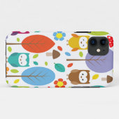 かわいいフクロウ Case-Mate iPhoneケース (裏面(横))